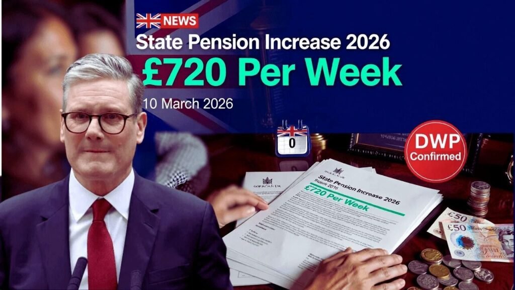 DWP Confirms £720 Weekly State Pension