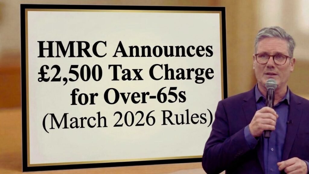 HMRC Announces £2500 New Tax Charge for Over-65s