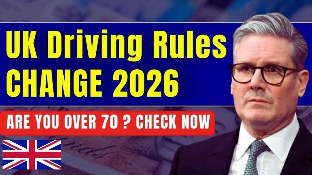 New UK Driving Rules for Over-70s Start April 2026
