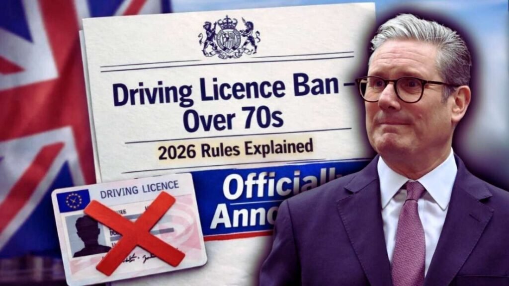 UK Driving Licence BAN for Over 70s?