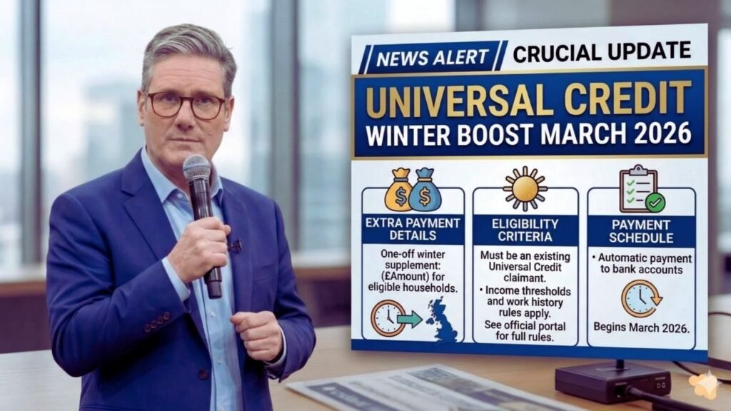 Universal Credit Winter Boost March 2026